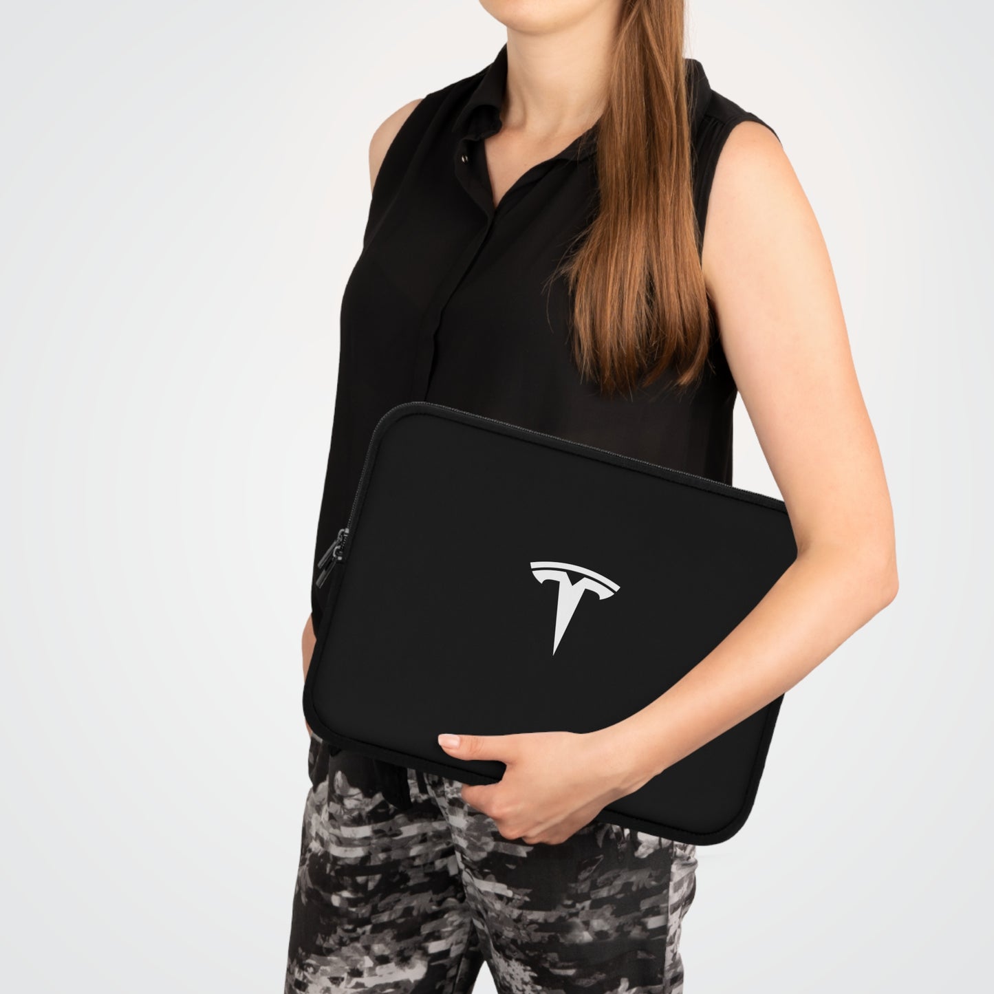 T Logo Laptop Sleeve