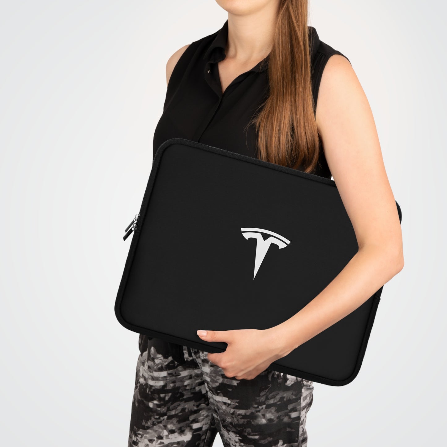 T Logo Laptop Sleeve