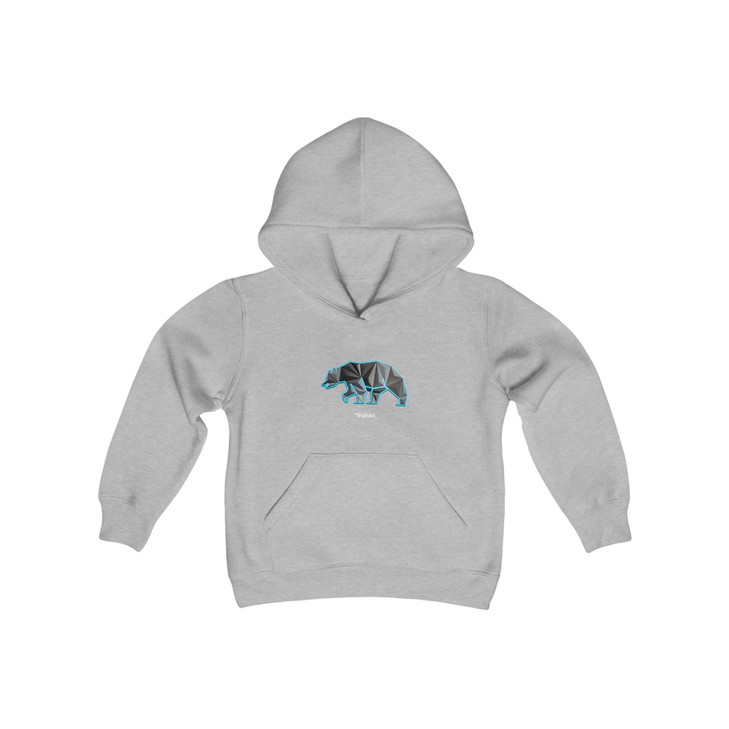 Cyber Bear Youth Heavy Blend Hooded Sweatshirt