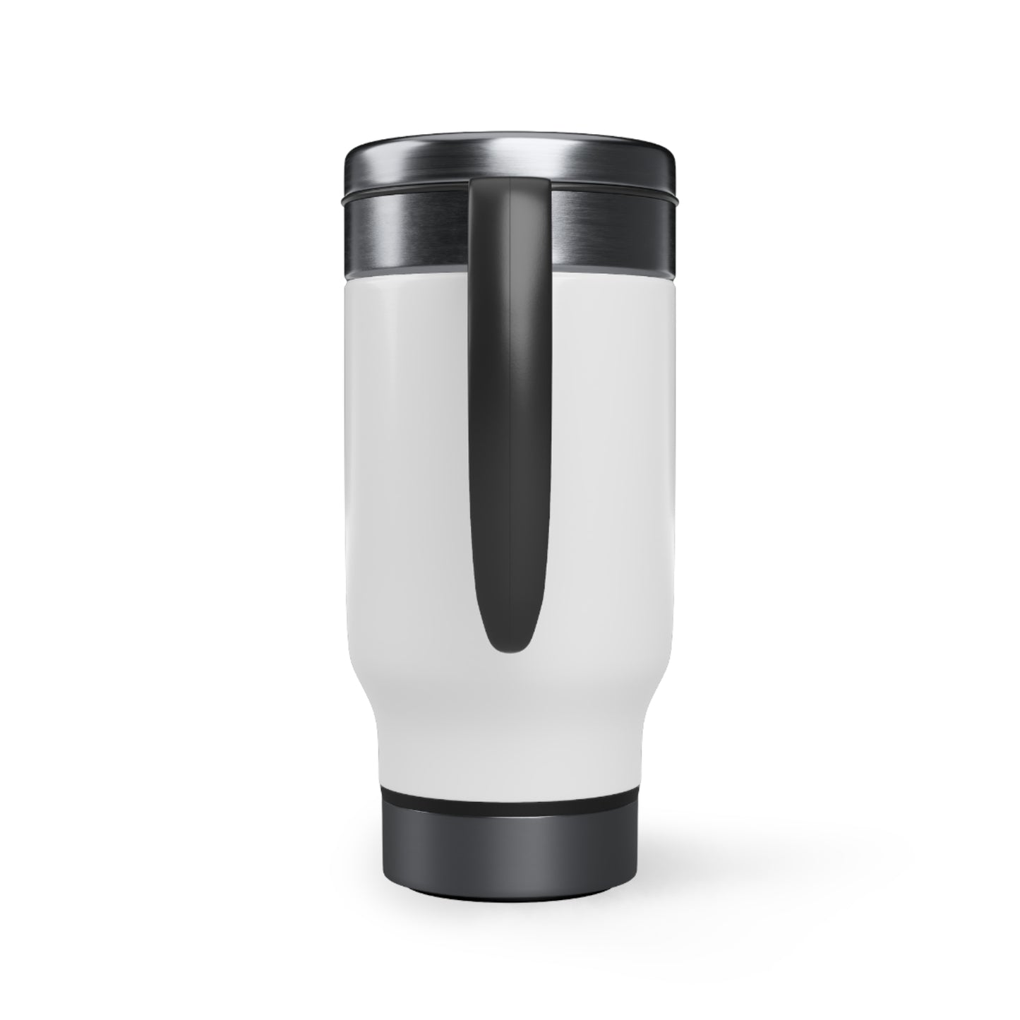 Cyber T Stainless Steel Travel Mug with Handle, 14oz