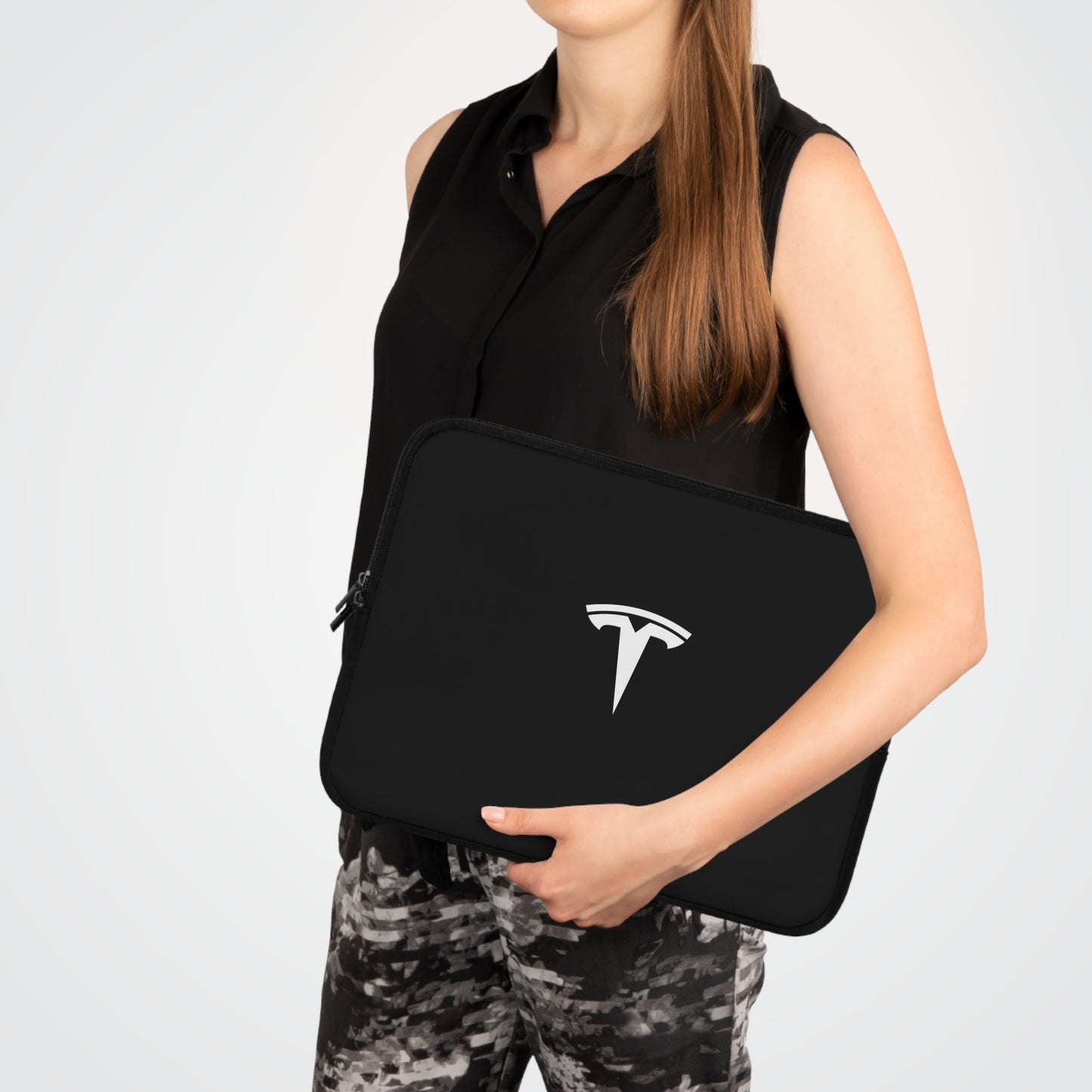 T Logo Laptop Sleeve