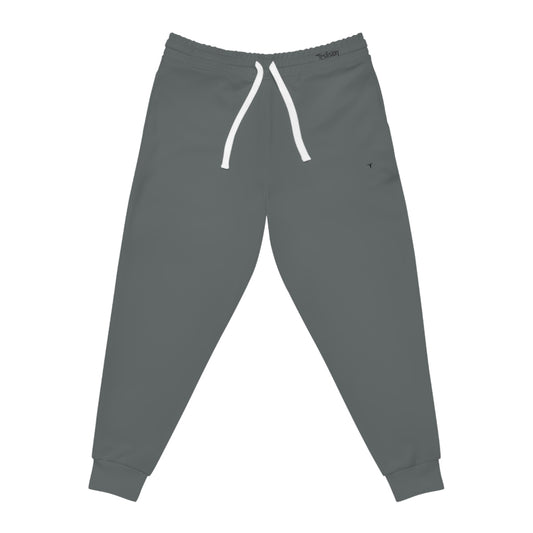 T Logo Dark Grey Athletic Joggers (AOP)