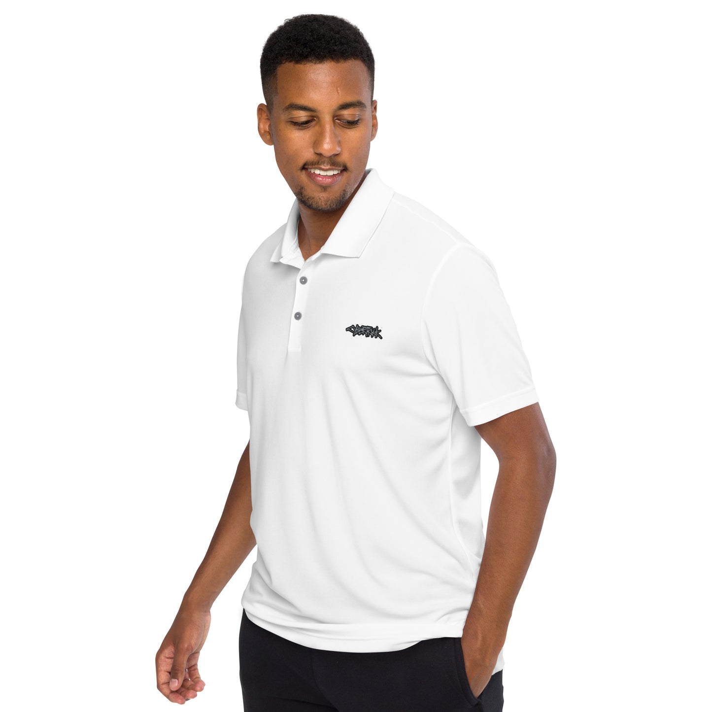 Cyber Graffiti Adidas performance Polo shirt